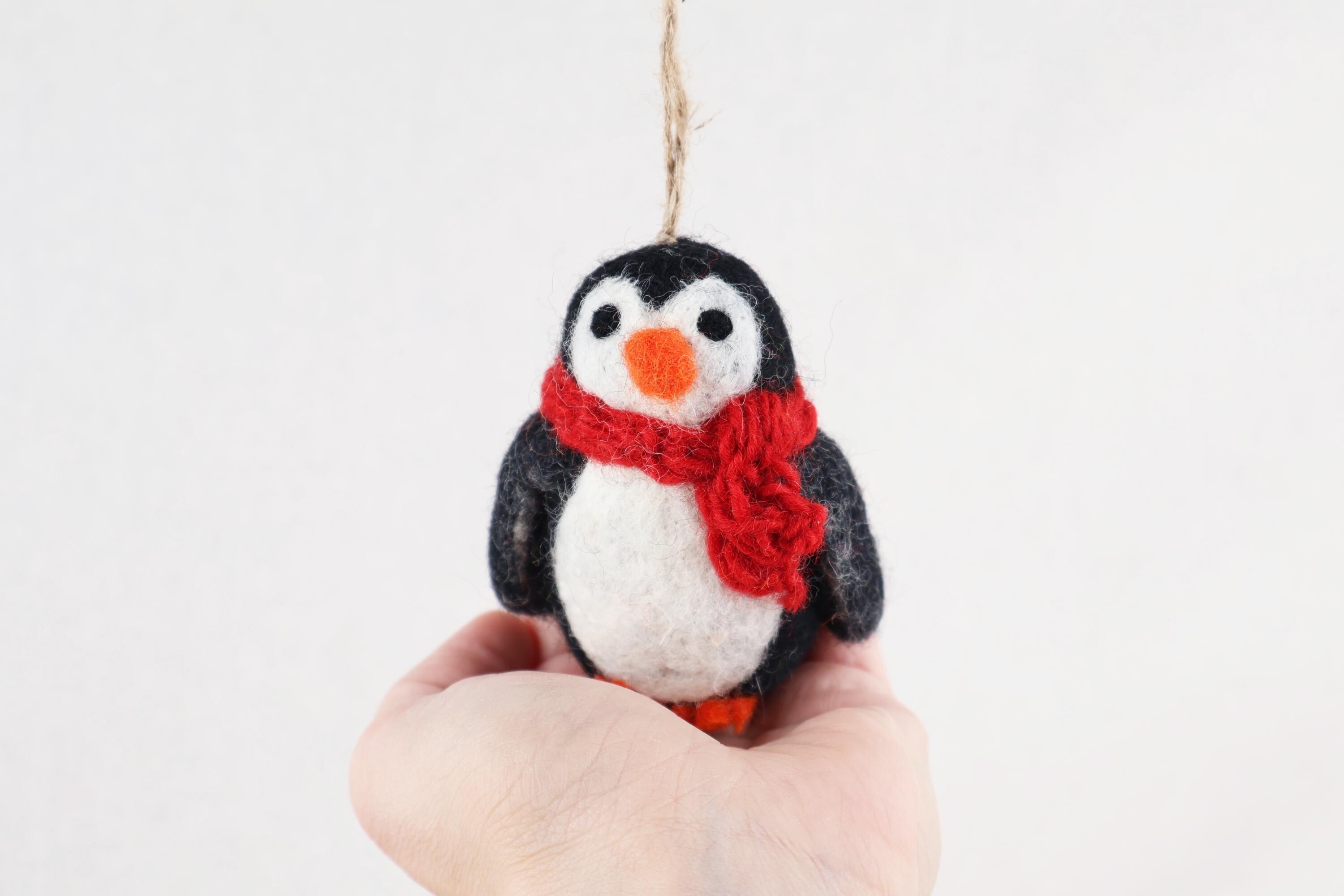 Weihnachtsanhänger Pinguin I Christbaumschmuck Weihnachtsdeko Winter Weihnachtsbaum