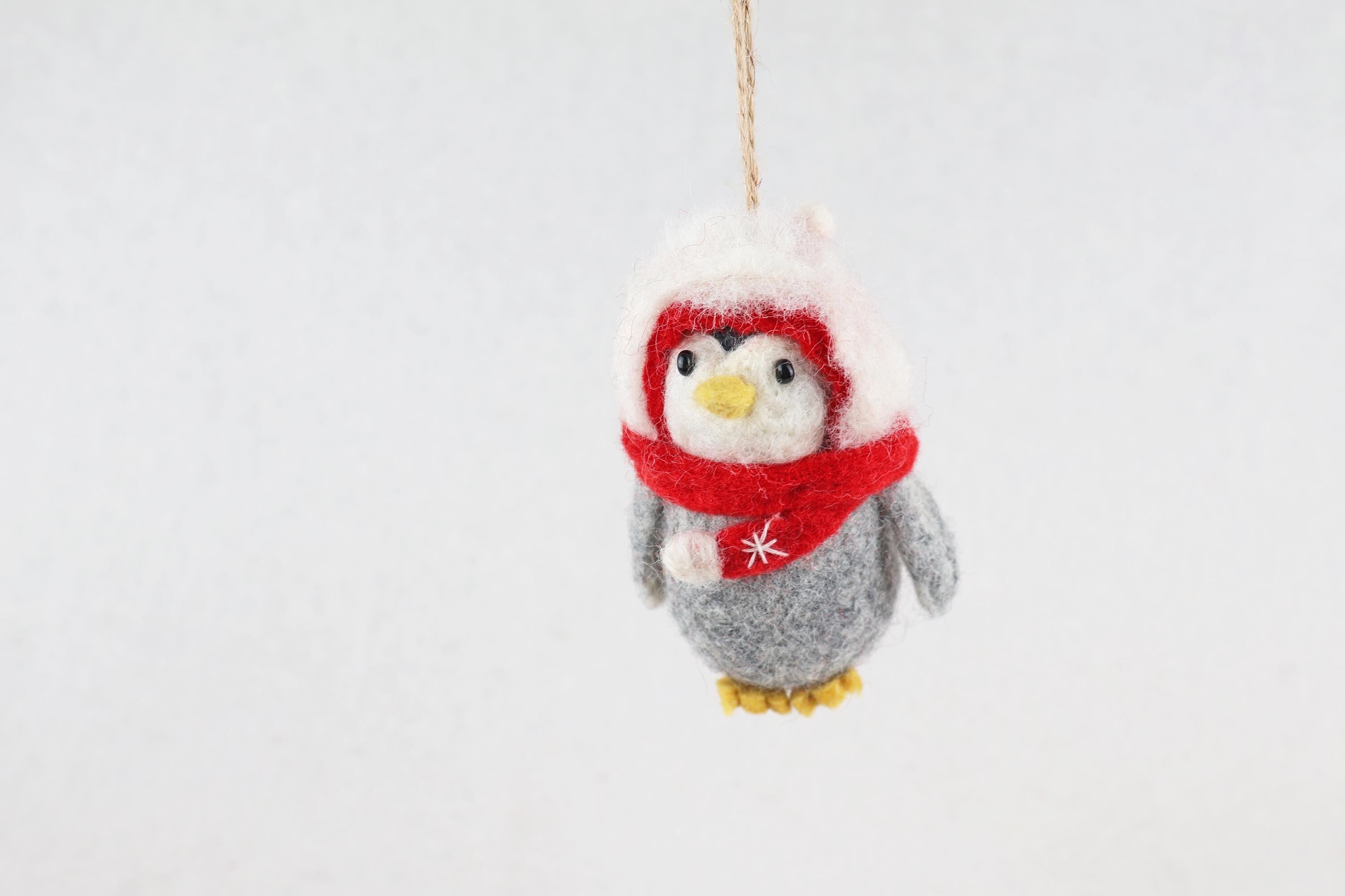 Weihnachtsanhänger Eskimo Pinguin I Christbaumschmuck Weihnachtsdeko Winter Weihnachtsbaum I Polar Pinguin