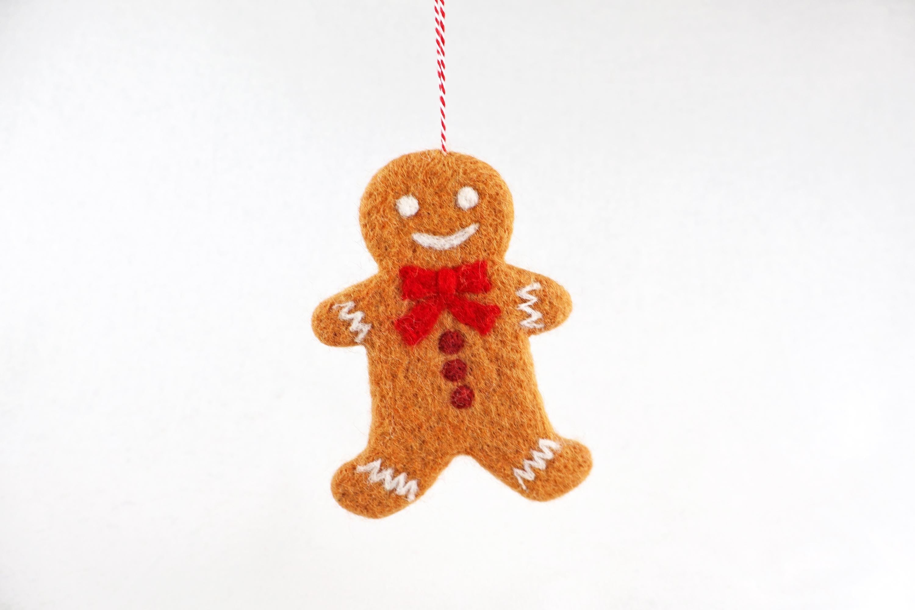 Weihnachtsanhänger Lebkuchenmann I Christbaumschmuck Weihnachtsdeko I Winterdeko I Weihnachtsbaum I Zuckerstange Lebkuchen