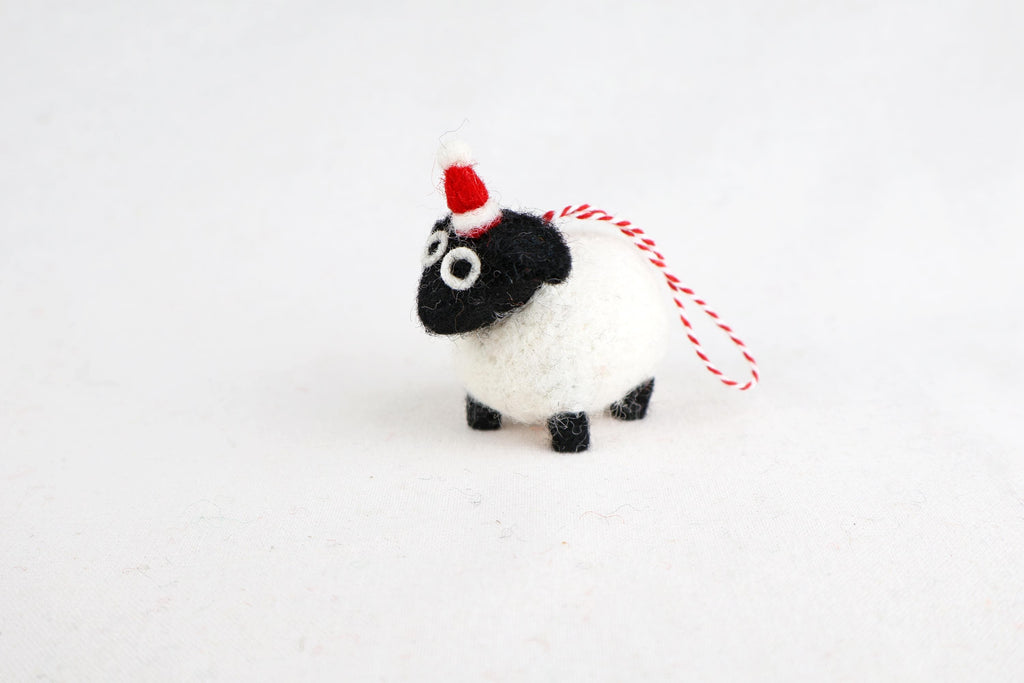 Weihnachtsanhänger Schaf I Christbaumschmuck Weihnachtsdeko I Winter Weihnachtsbaum I Weihnachtsschaf