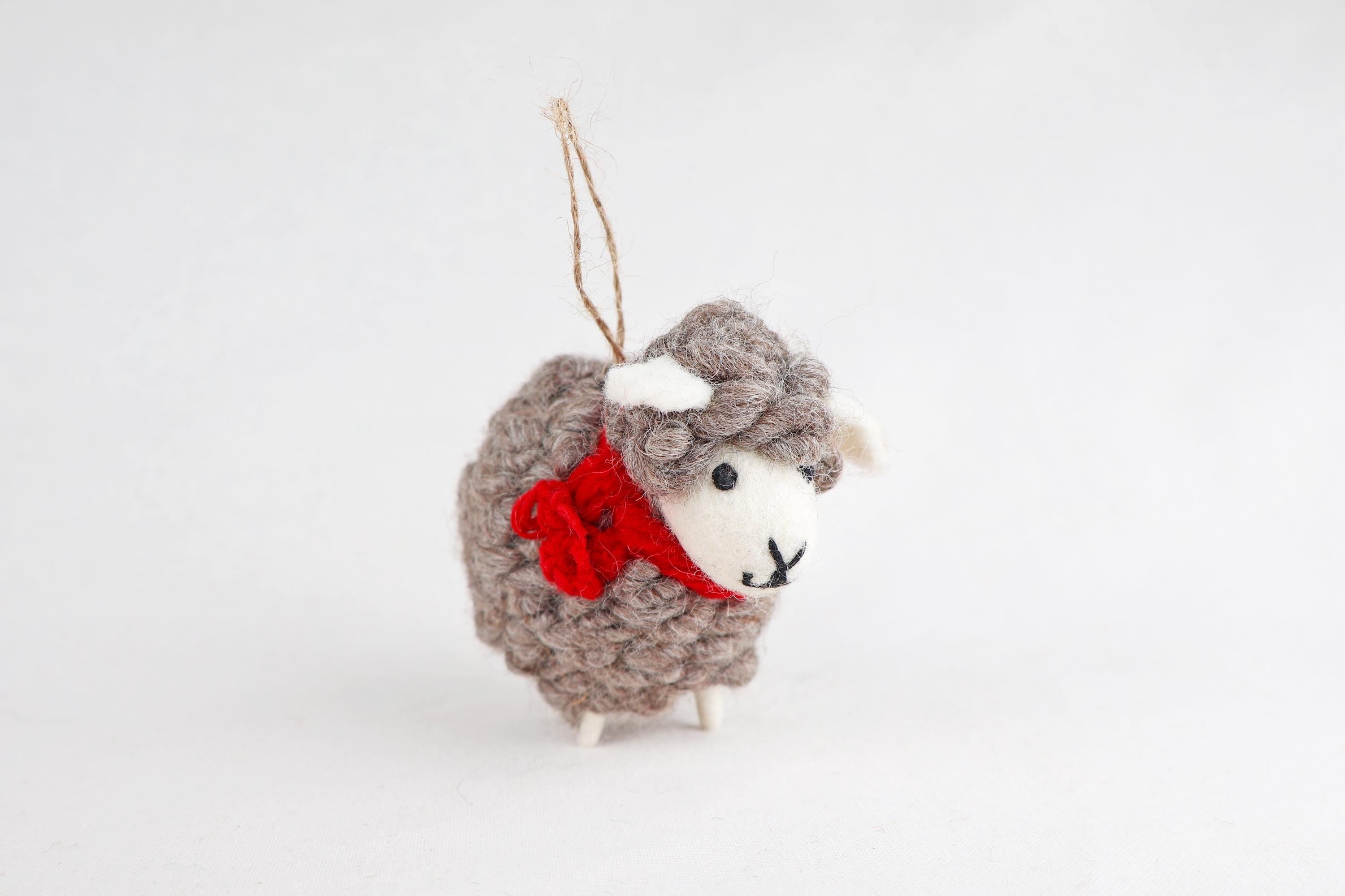 Weihnachtsanhänger Schaf I Christbaumschmuck I Weihnachtsdeko I Winter Weihnachtsbaum I Weihnachtsschaf