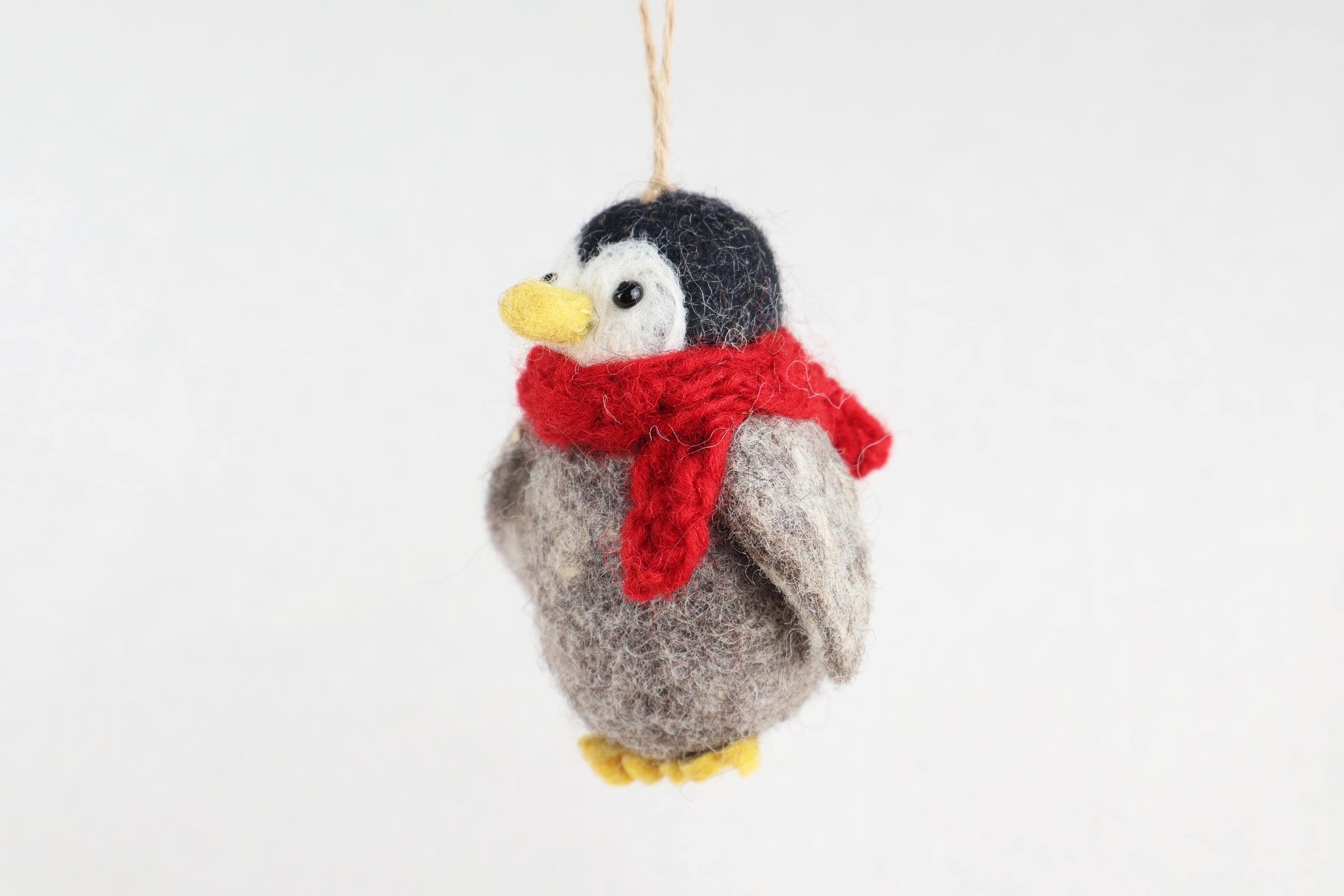 Weihnachtsanhänger Pinguin I Christbaumschmuck Weihnachtsdeko Winter Weihnachtsbaum