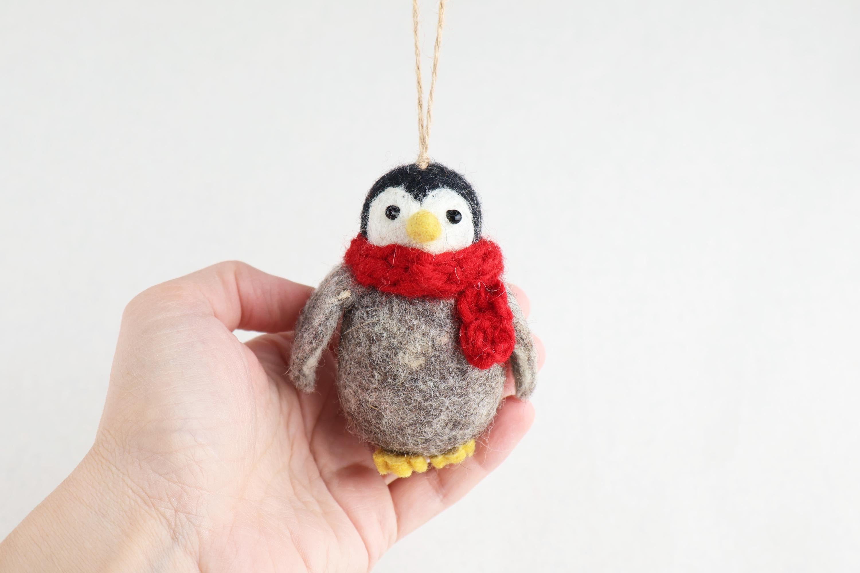 Weihnachtsanhänger Pinguin I Christbaumschmuck Weihnachtsdeko Winter Weihnachtsbaum