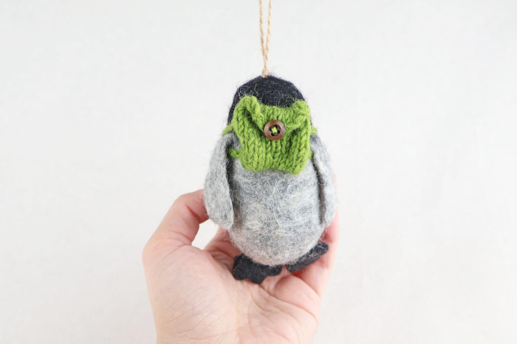 Weihnachtsanhänger Pinguin I Christbaumschmuck Weihnachtsdeko Winter Weihnachtsbaum I Pinguindeko I Pinguin Wanderer I Rucksack