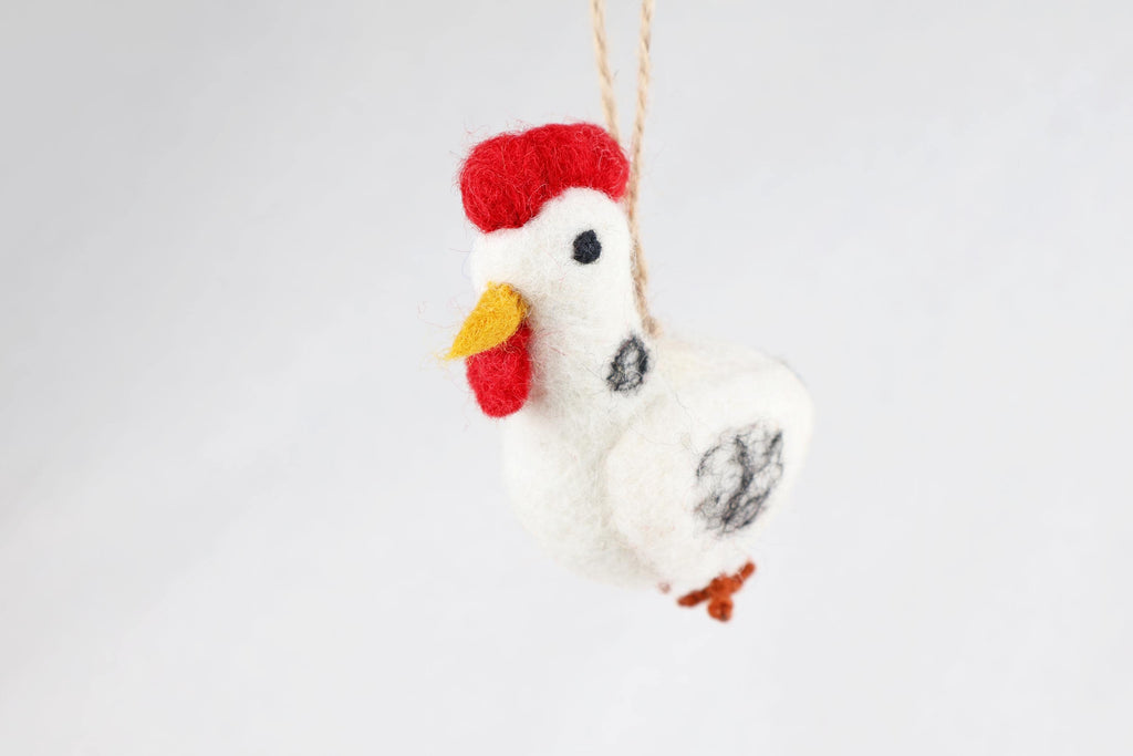 Anhänger Huhn I Osterschmuck I Osterdeko I Christbaumschmuck Weihnachtsdeko I Weihnachtsbaum I Huhn Deko I Henne Weihnachten I Osterstrauß