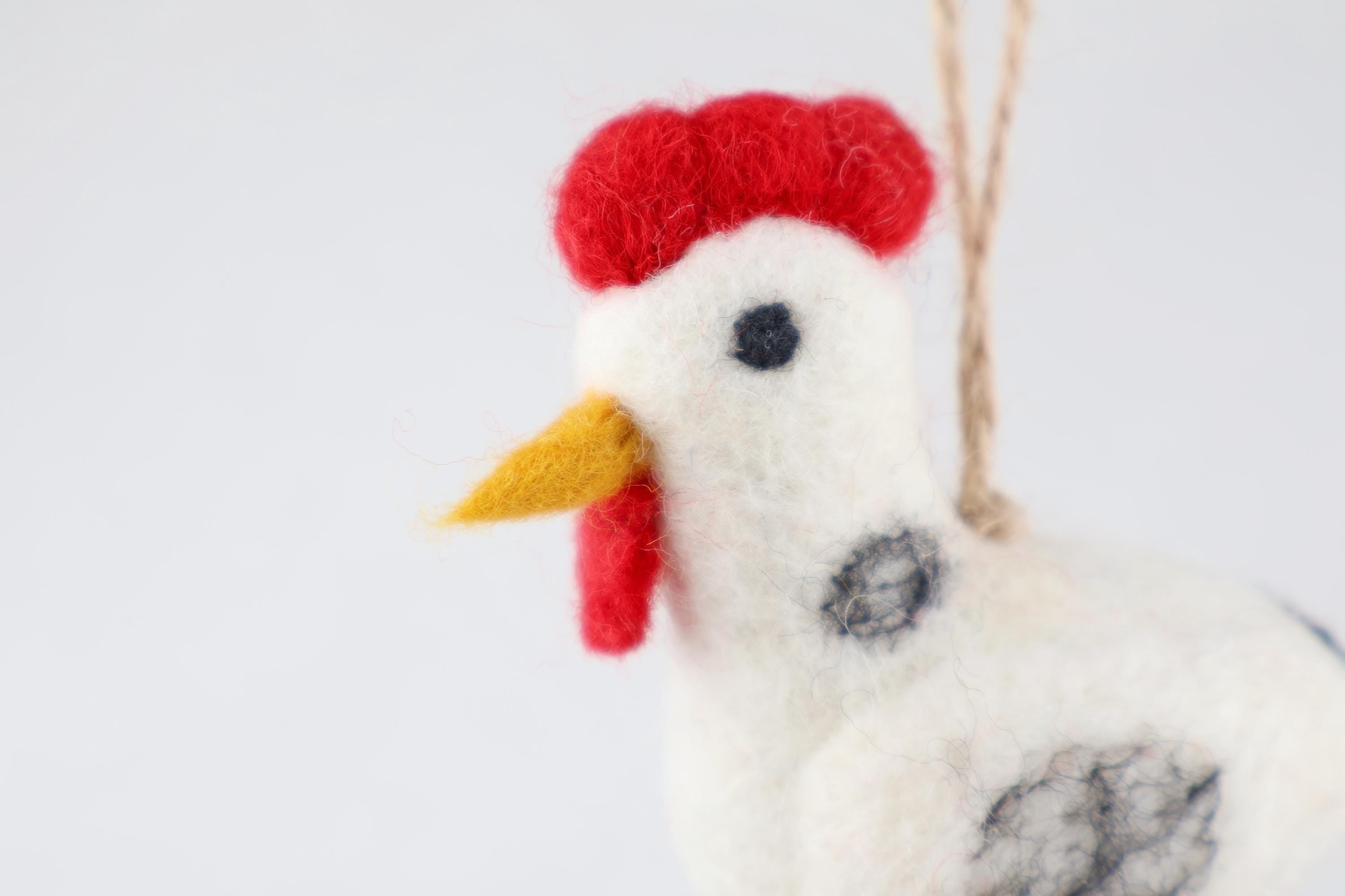 Anhänger Huhn I Osterschmuck I Osterdeko I Christbaumschmuck Weihnachtsdeko I Weihnachtsbaum I Huhn Deko I Henne Weihnachten I Osterstrauß