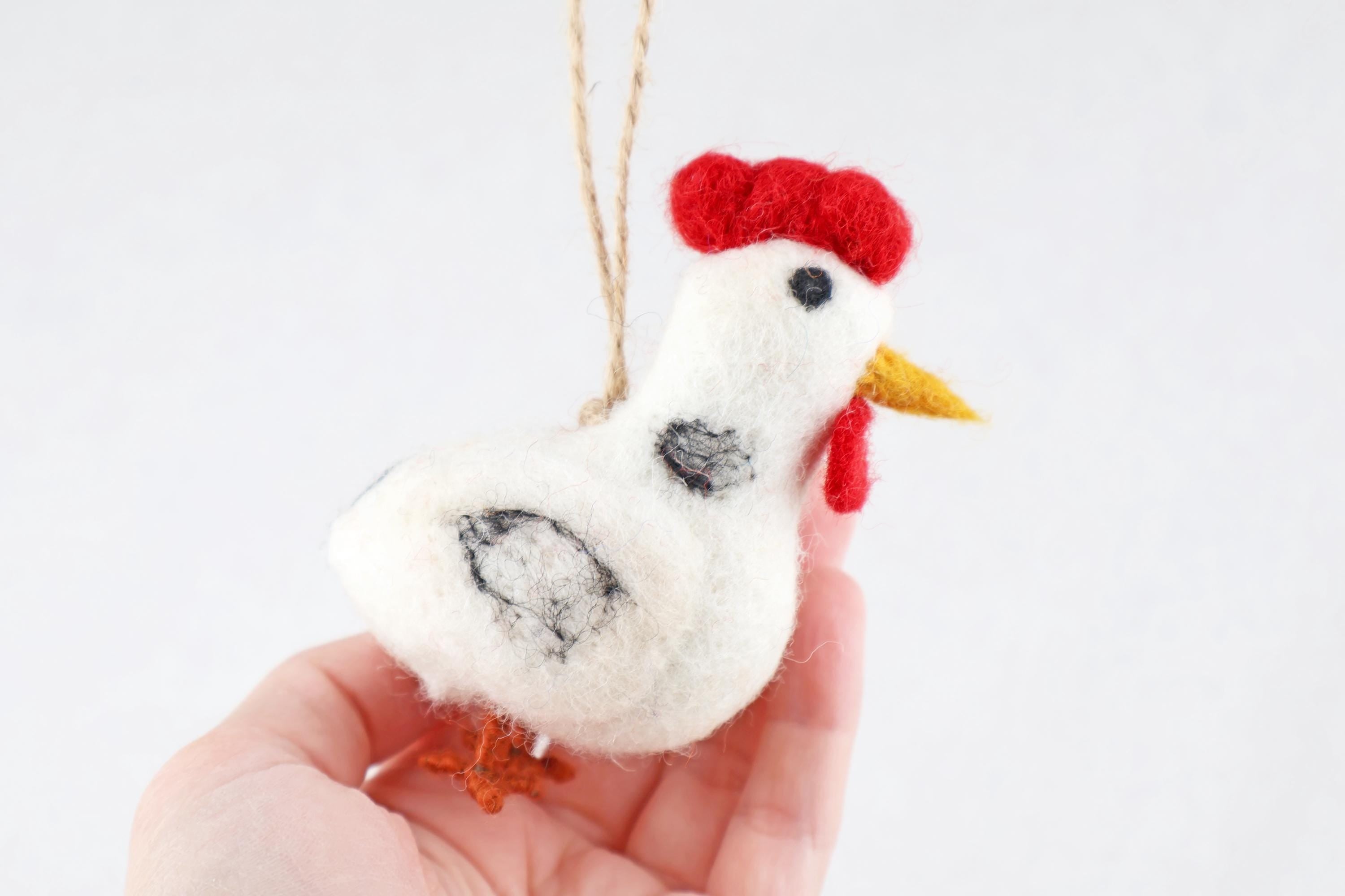 Anhänger Huhn I Osterschmuck I Osterdeko I Christbaumschmuck Weihnachtsdeko I Weihnachtsbaum I Huhn Deko I Henne Weihnachten I Osterstrauß