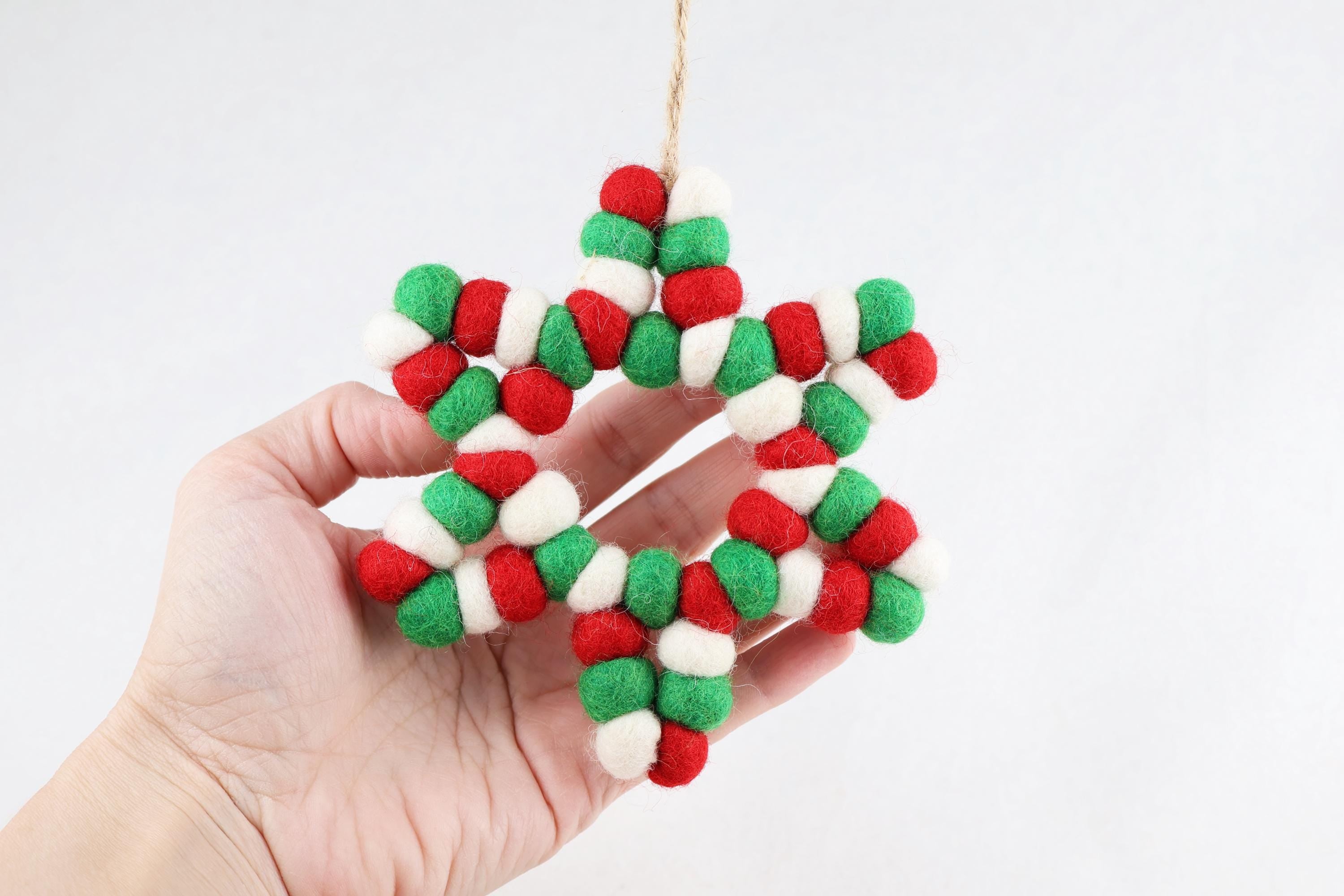 Weihnachtsanhänger Stern I Christbaumschmuck I Christbaumspitze I Weihnachtsdeko I Winter I Weihnachtsbaum I Weihnachtsstern I Filz I Deko