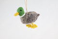 Anhänger Ente I Osterschmuck I Osterdeko I I Osterstrauß I Filzdeko Ostern I Erpel aus Filz I Frühling I Entendeko I Stockente