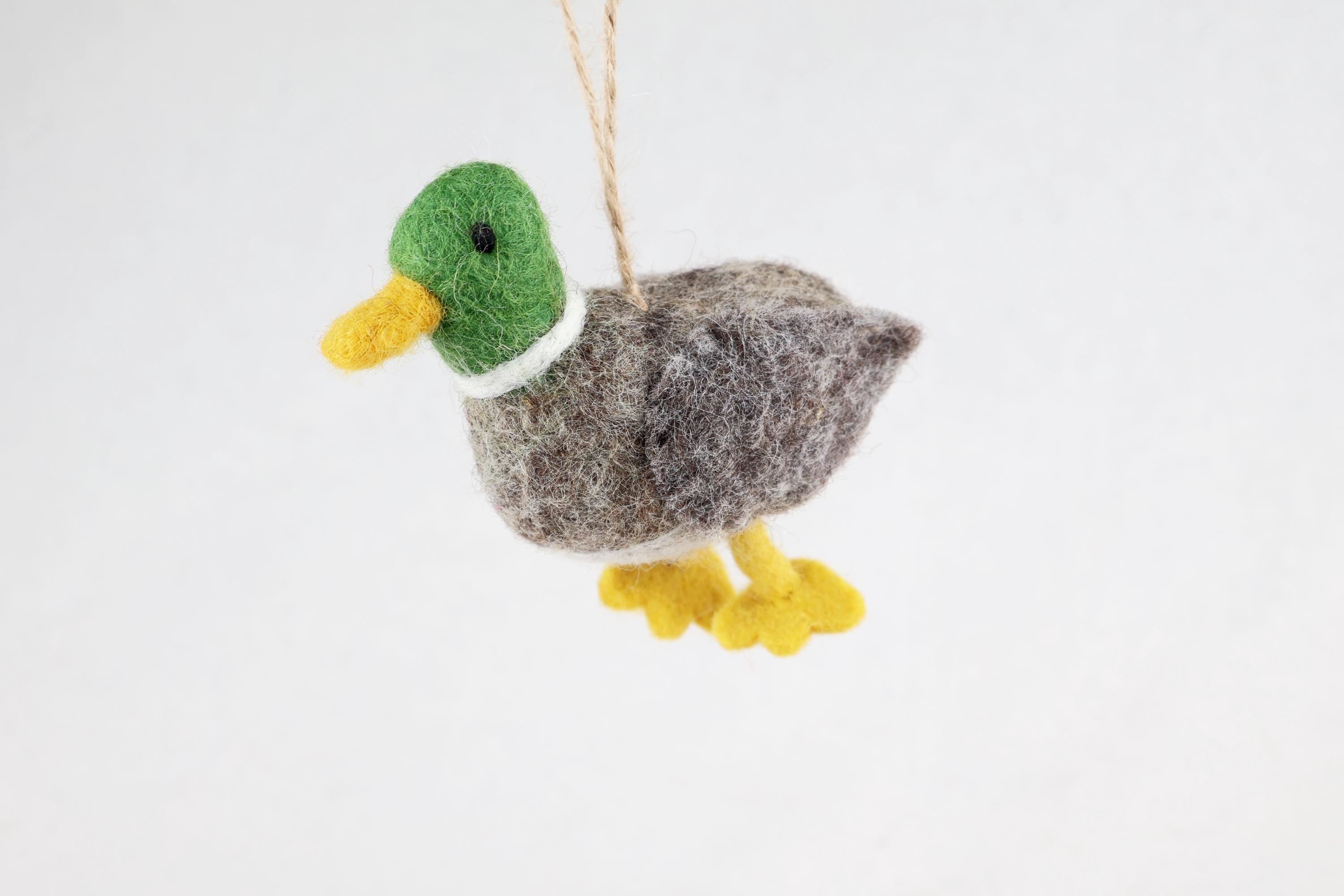 Anhänger Ente I Osterschmuck I Osterdeko I I Osterstrauß I Filzdeko Ostern I Erpel aus Filz I Frühling I Entendeko I Stockente