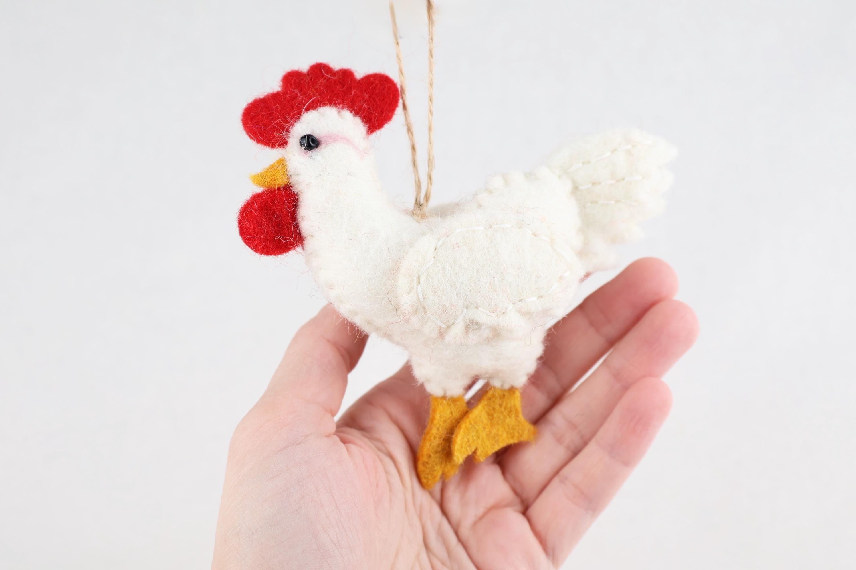 Anhänger Huhn I Osterschmuck I Osterdeko I Christbaumschmuck Weihnachtsdeko I Winter Weihnachtsbaum I Huhn Deko I Henne Weihnachten