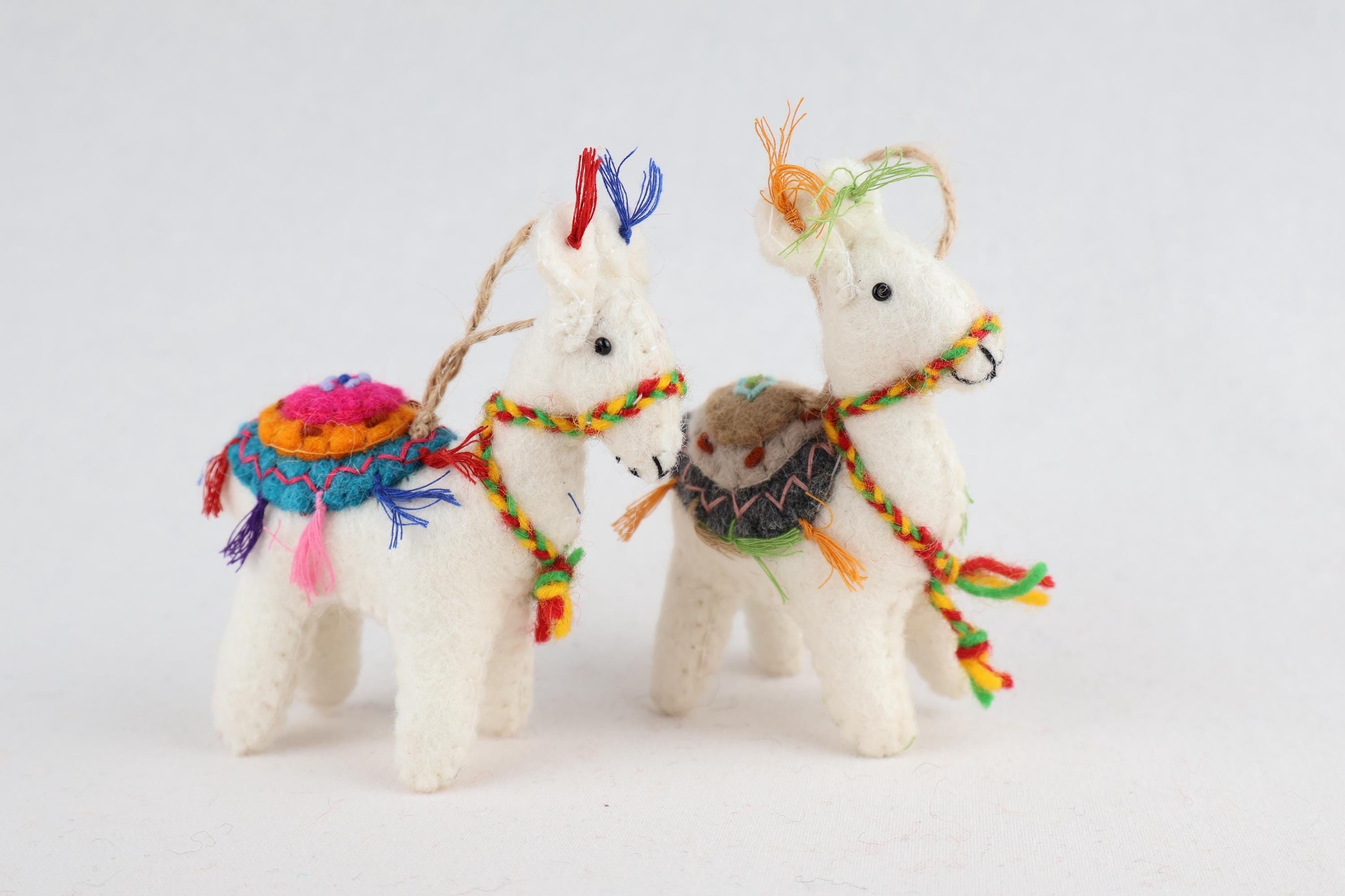 Anhänger Lama I Weihnachten Filz I Osteranhänger I Christbaumschmuck I Weihnachtsdeko I Winter Weihnachtsbaum I Weihnachtslama I Alpaka