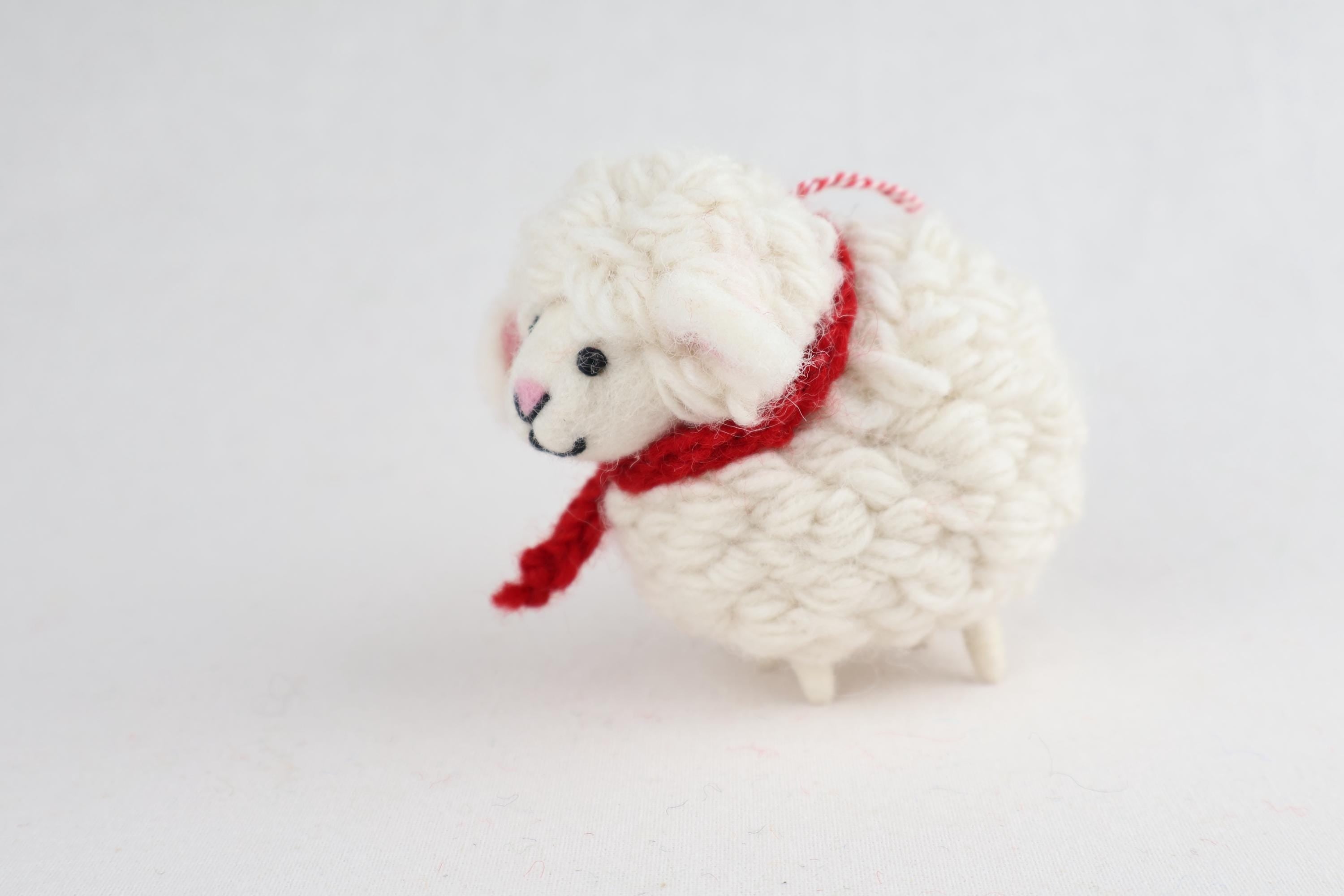 Weihnachtsanhänger Schaf I Christbaumschmuck I Weihnachtsdeko I Winter Weihnachtsbaum I Weihnachtsschaf