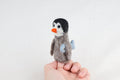 Niedliche Fingerpuppe Pinguin aus Filz I Fingerspiel I Meerestiere I Fische I Spielzeug Montessori I Geschichten erzählen I Seetiere