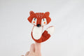 Niedliche Fingerpuppe Fuchs aus Filz I Fingerspiel I Waldtiere I roter Fuchs I Spielzeug Montessori I Geschichten erzählen