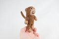 Niedliche Fingerpuppe Affe aus Filz I Fingerspiel I Wildtiere I Spielzeug Montessori I Geschichten erzählen I Dschungel