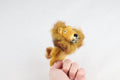 Niedliche Fingerpuppe Löwe aus Filz I Fingerspiel I Wildtiere I Spielzeug Montessori I Geschichten erzählen I Dschungel