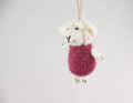 Weihnachtsanhänger Schaf in Pullover I Christbaumschmuck I Weihnachtsdeko I Winter Weihnachtsbaum I Weihnachtsschaf