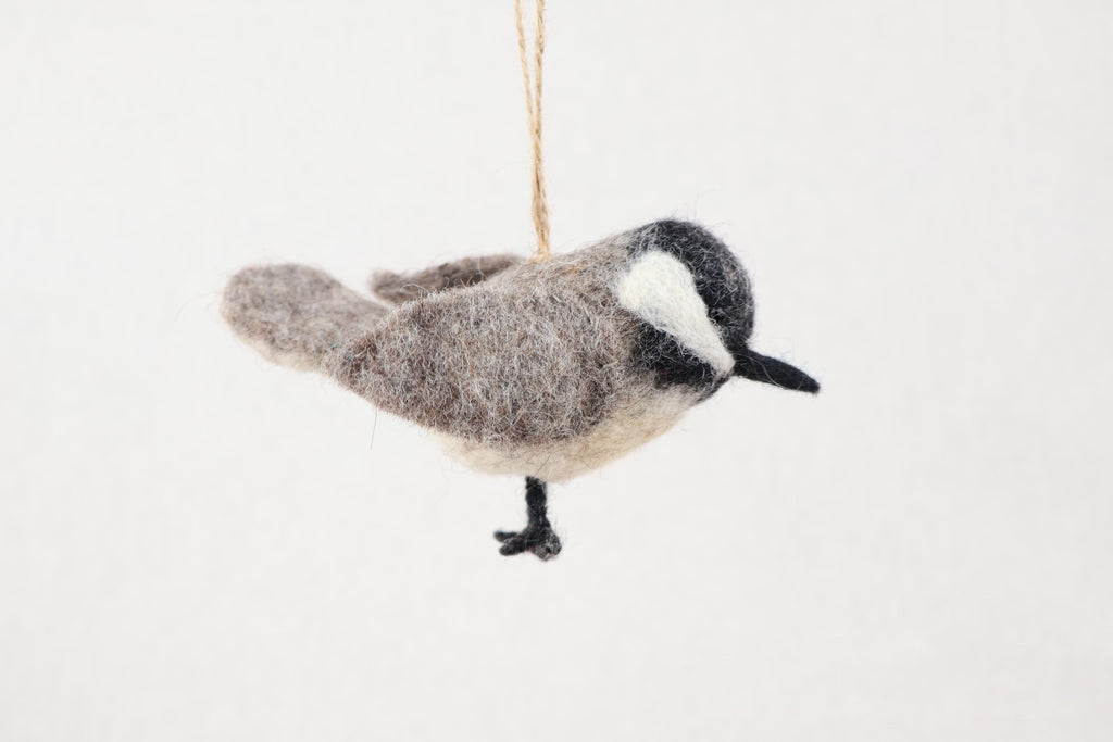 Filzanhänger Weidenmeise I Christbaumschmuck I Weihnachtsdeko I Winterdeko I Weihnachtsbaum I Frühlingsdeko I Vogeldeko I Naturdeko I Fair