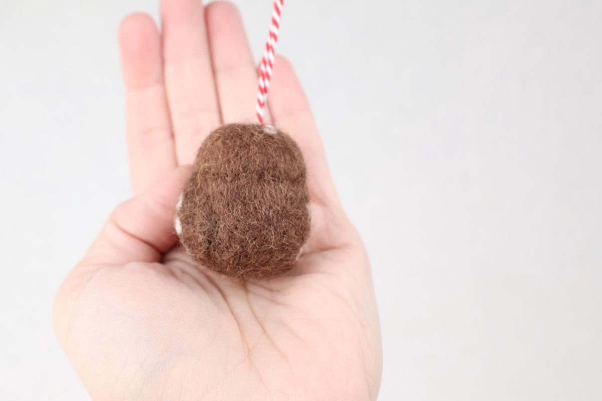 Anhänger Eule I Deko aus Filz I Winter I Weihnachtsbaum I Herbstdeko I Anhänger aus Filz I Waldtiere I Waldeule