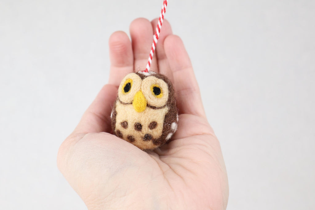 Anhänger Eule I Deko aus Filz I Winter I Weihnachtsbaum I Herbstdeko I Anhänger aus Filz I Waldtiere I Waldeule