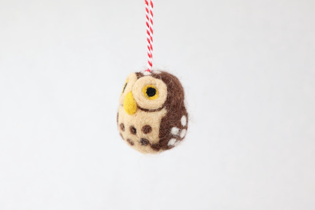 Anhänger Eule I Deko aus Filz I Winter I Weihnachtsbaum I Herbstdeko I Anhänger aus Filz I Waldtiere I Waldeule