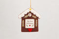 Bilderrahmen Weihnachtsanhänger Lebkuchenhaus I Christbaumschmuck Weihnachtsdeko I Winterdeko I Weihnachtsbaum I Erinnerungen